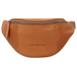 The Chesterfield Brand Wax Pull Up Gürteltasche Leder 28 cm cognac