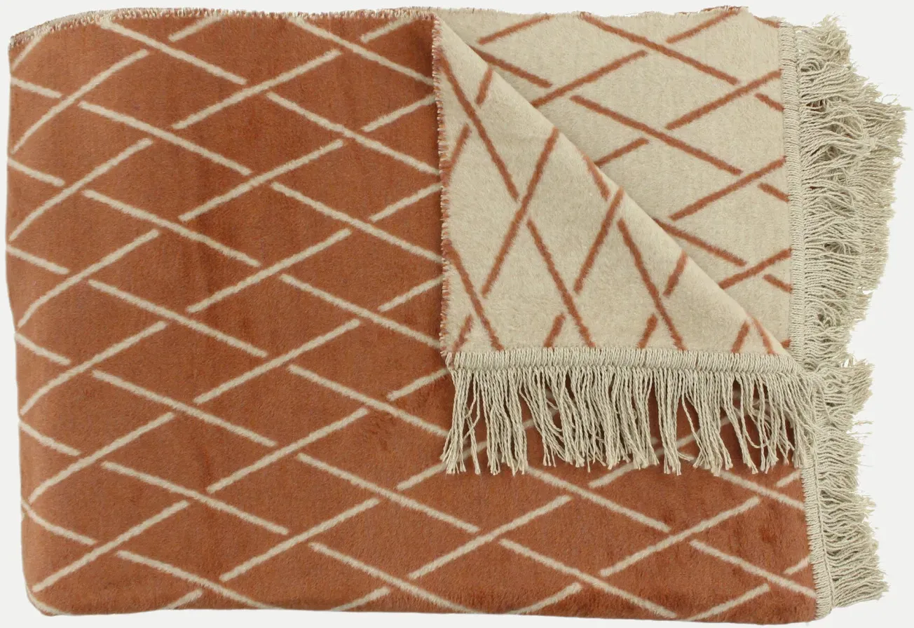 Decke Plaid Dias 150x200 cm Rot