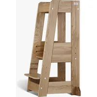 tiSsi Lernturm Felix 40 x 91 x 45 cm Eiche massiv natur beige