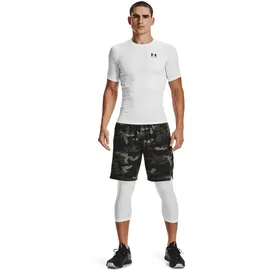 Under Armour HeatGear kurzarm Funktionsshirt Herren 100 white/black XS