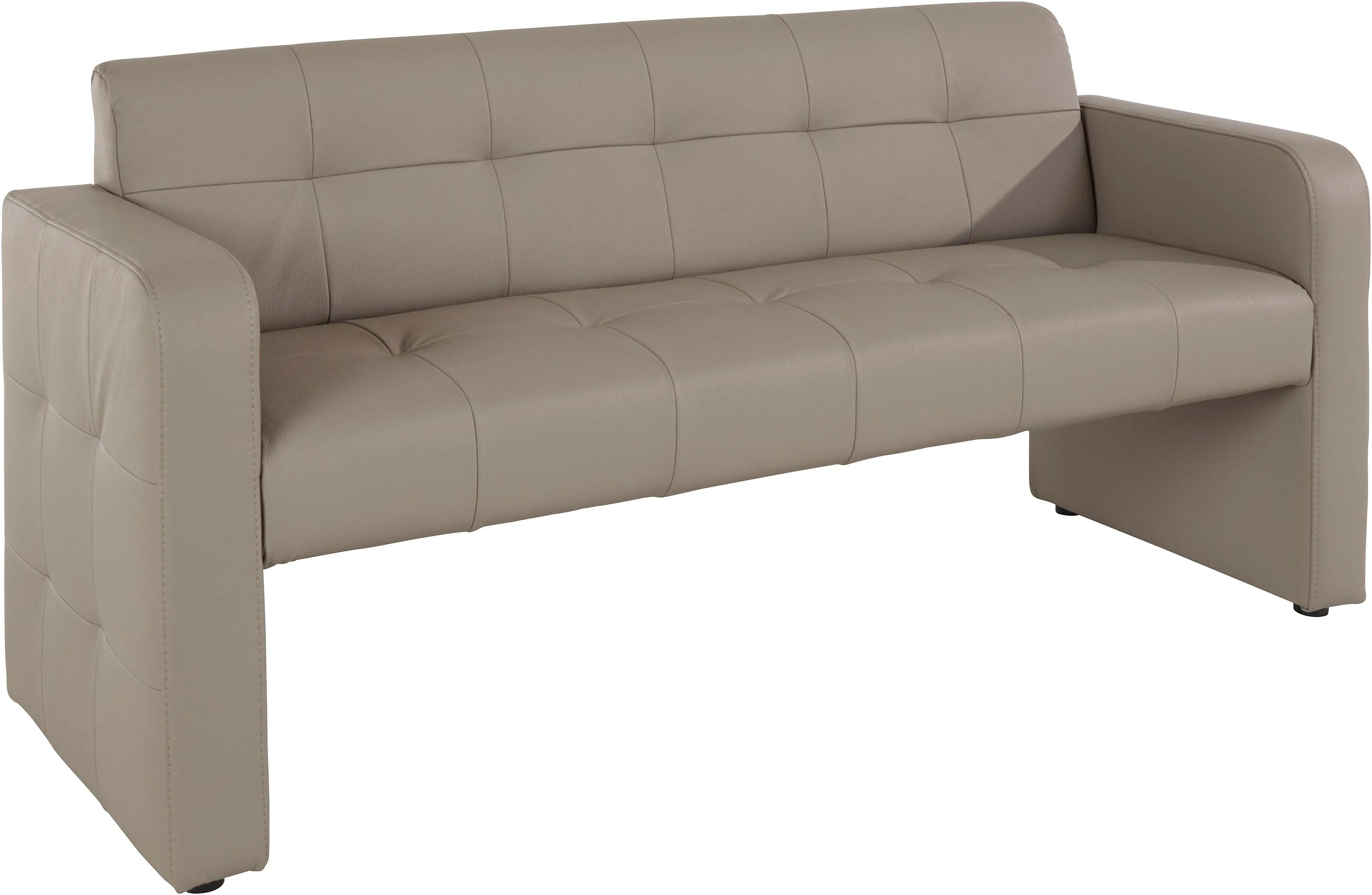 exxpo - sofa fashion Polsterbank »Barista Küchensofa mit Komfortsitzhöhe 49cm«, tolle Detailverarbeitung, frei im Raum stellbar exxpo - sofa fashion argent