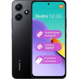 Xiaomi Redmi 12 5G 4 GB RAM 128 GB midnight black