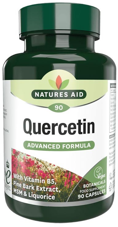 Natures Aid Quercetin Formula (90 Kapseln)