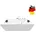 Classic Whirlpoolbadewanne 90 200 UBA147ARA2V-01