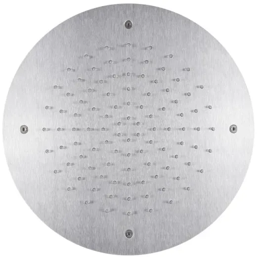 Herzbach Living Spa iX Regenbrause 11638000109 edelstahl gebürstet, Ø 38 cm, Regenstrahl