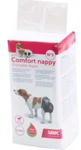 Savic Comfort Nappy hondenluier (12 stuks)  Size 3
