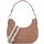 Valentino Zero Re Schultertasche Kunstleder Brown