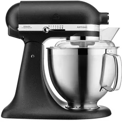 KitchenAid ARTISAN 5KSM185PS, 4,8 l, Schwarz, 220 RPM, 58 RPM, 220 RPM, 58 RPM