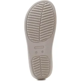 Crocs Getaway Platform Toe Loop Badesandalen Sandstone 39-40