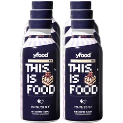 YFood Bonuslife Netflix Trinkmahlzeit Tiramisu 500 ml, 6er Pack