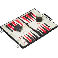 Relaxdays Backgammon Koffer deutsche Version