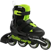 Rollerblade Microblade black/green 28-32