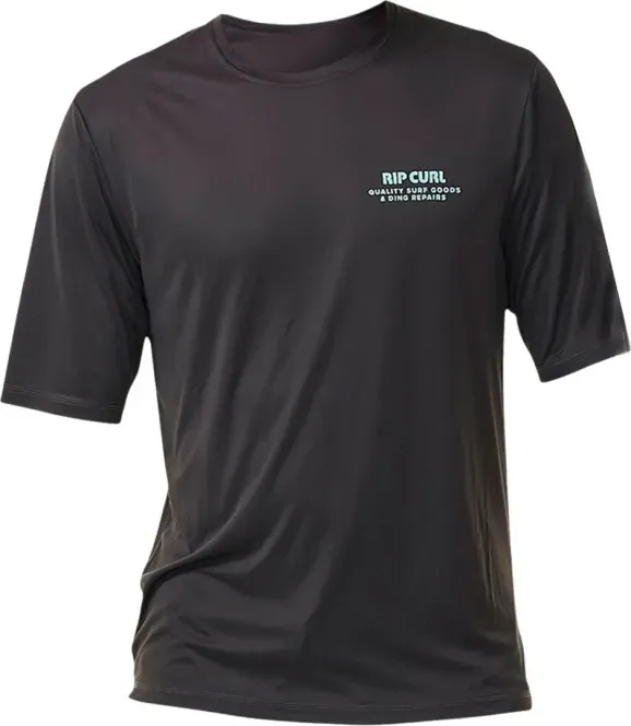 RIP CURL DING REPAIRS SURFLITE UV T-Shirt 2024 washed black - L