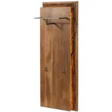 Wolf Möbel Wandgarderobe Akazie 56 x 27 x 150 cm Natur