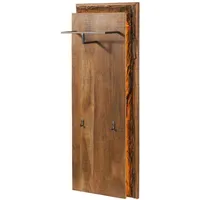 Wolf Möbel Wandgarderobe Akazie 56 x 27 x 150 cm Natur