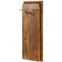 Wolf Möbel Wandgarderobe Akazie 56 x 27 x 150 cm Natur