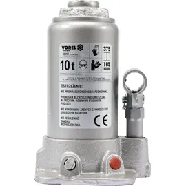 VOREL Wagenheber Stahl 195-375 mm grau