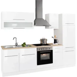 kochstation Küchenzeile KS-Eton 270 cm weiß