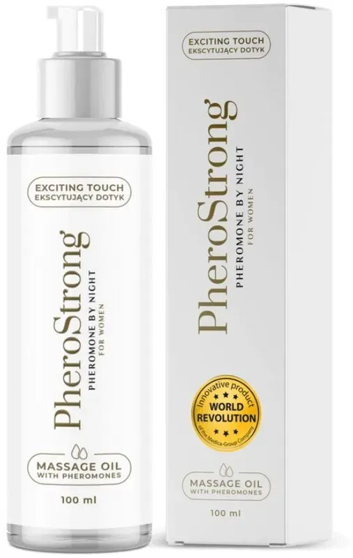 PHEROSTRONG - MASSAGEÖL FÜR DIE NACHT FÜR FRAUEN 100 ML