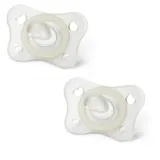 Chicco SAUGER "PHYSIOFORMA MINI SOFT", LEUCHTEND, 2-6M, 100% SILIKON, 2 ST.