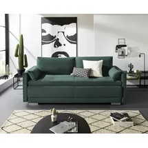 OTTO home Schlafsofa Mikrofaser 2-Sitzer Grün