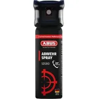 Abus Tierabwehrspray SDS80 360° ballistisch, 5 Meter Sprühweite, Panikverschluss, 45ml