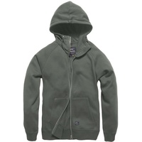 Vintage Industries Basing, Kapuzenjacke - Dunkelgrau - S