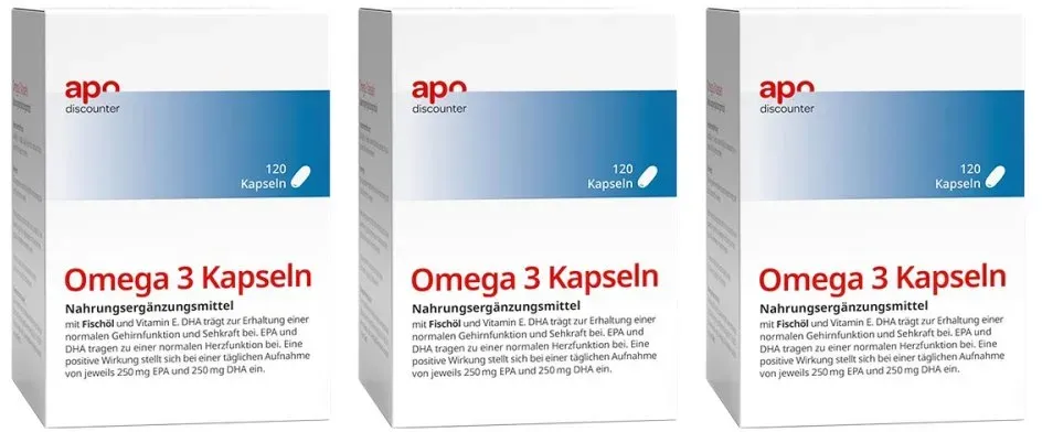 Omega 3 Kapseln von apodiscounter