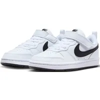 Nike Court Borough Low Recraft (Ps) Sneaker White Black, 29.5 EU