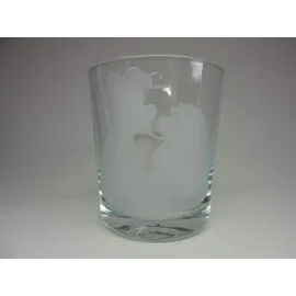 Licht-Idee Lichtidee Teelicht Glas Windlicht Tischlicht graviert mit Susi und Strolch Handmade Unikat Ostern Muttertaggeschenk, Höhe 8cm,