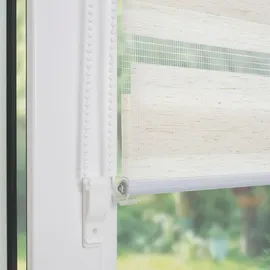 LIEDECO Duo-Rollo Klemmfix 80 x 210 cm Beige