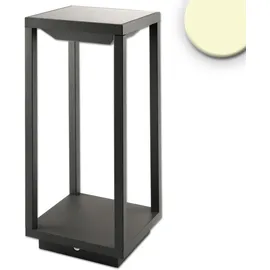 ISOLED Außenleuchte Aluminium 34,0 cm mit Bewegungsmelder schwarz