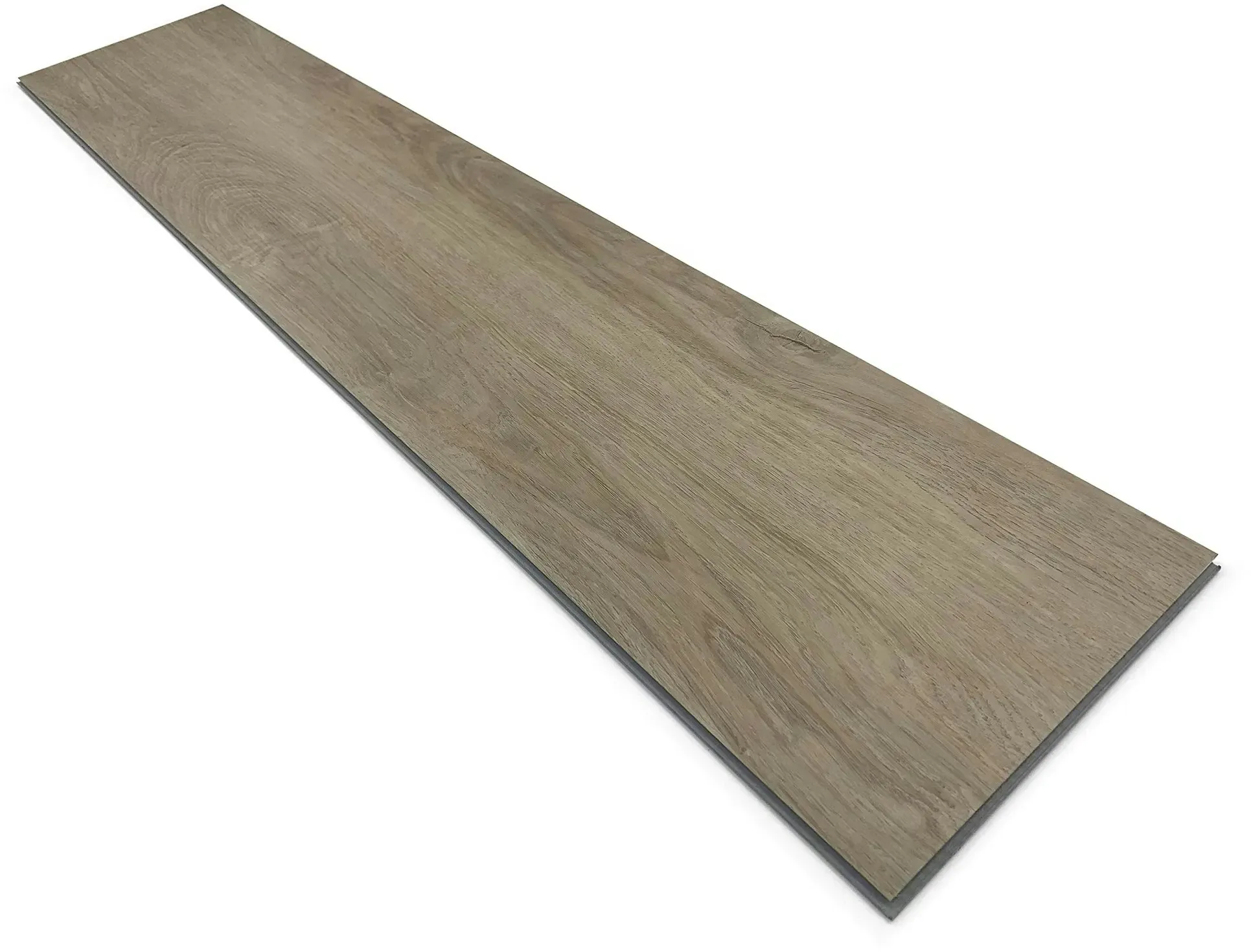 Merax SPC Vinyl Boden PVC Klick Bodenbelag Vinyl-Designboden Massivdiele 5 mm stark,0,5 mm Nutzschicht,Fußbodenheizung geeignet 2.554m2-Braun