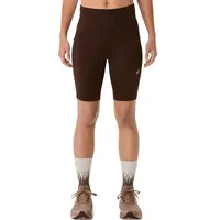 Asics Damen Shorts ROAD HIGH WAIST 8IN SPRINTER, COFFEE,