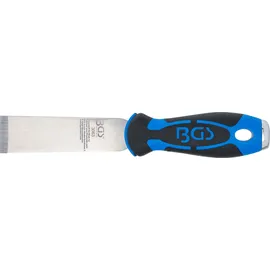 BGS Schaber rostfrei schwerer 2-Komponenten-Gummigriff mit Loch