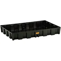 Cemo Auffangwanne Polyethylen 120l L1200xB800xH165mm schwarz