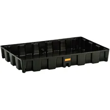 Cemo Auffangwanne Polyethylen 120l L1200xB800xH165mm schwarz