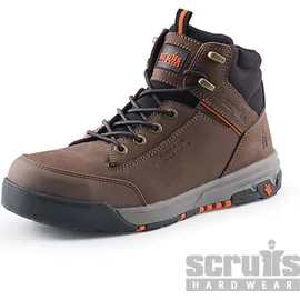 Scruffs Sicherheitsstiefel „Switchback 3“, dunkelbraun 43 (T55024)