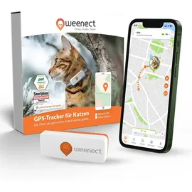 Weenect GPS Tracker für Katzen Weiß