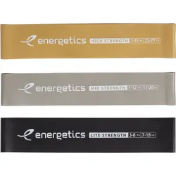 Energetics Gymnastik-Band Mini Bands Set Pro 1.0 SCHWARZ/ROT - STK