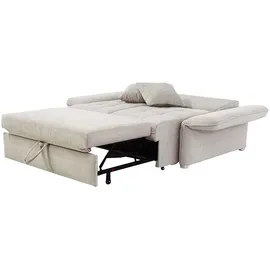 Jockenhöfer Gruppe Schlafsofa »Leon, mit Schlaf- und Relaxfunktion« 3 Breiten und Farben wählbar, inklusive Kissen grau