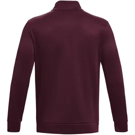 Under Armour Armour Fleece 1/4 Zip maroon black (600-001) S