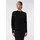 Comma, Feinstrickpullover mit Ziernaht Schwarz 40