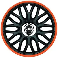 ZentimeX Z778324 Radkappen Radzierblenden universal 14 Zoll ORANGE R