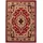 Tapiso Teppich, Rot, Textil, Rechteckig, 160x220 cm, Teppiche & Böden, Teppiche