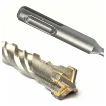 KLASEBO Hammerbohrer für SDS-PLUS 4-Schneider Ø 6,5 mm x 110 mm