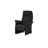 Polstermöbel Oelsa TV-Sessel Madrid Flachgewebe 80 x 110 x 0 cm Schwarz elektrisch