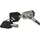 Startech Laptopschloss (Push-to-Lock Taste, 2 m Stahlkabel, Notebook Diebstahlsicherung, Kabelschloss)