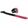 VELCRO® Klettband zum Bündeln Haft- und Flauschteil (L x B) 360 mm x 25mm Schwarz, Rot 10St.