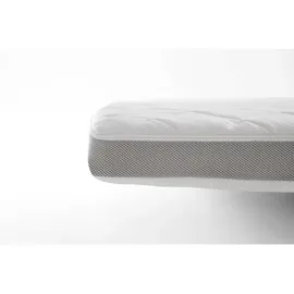 KAWOLA Topper SOLO Sence-ice Karo-Klima 180 x 200 cm weiß
